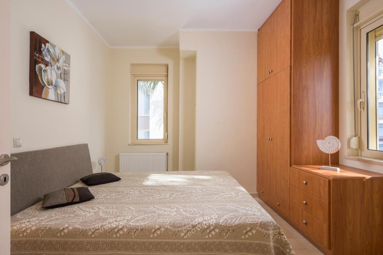 Luxury Coastal Retreat, Mountain View Balcony With Palm Trees & Parking Apartment Chania  Exterior photo